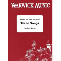 Three Songs -Max Reger / Arr.Iain Maxwell