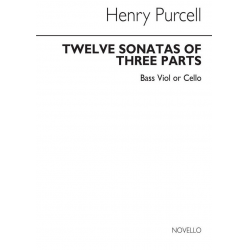 12 sonatas of 3 parts no.10-12 : for 2 violins, bass -Henry Purcell