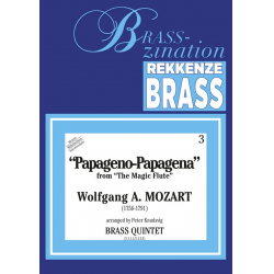 PAPAGENO-PAPAGENA : BRASS QUINTET -Wolfgang Amadeus Mozart