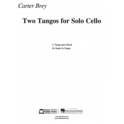 Two Tangos for Solo Cello -Carter Brey