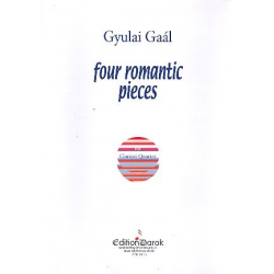 4 romantic Pieces : -Gyulai Gaál