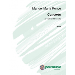 Concerto : -Manuel Ponce