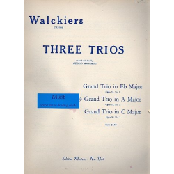 Grand Trio a major op.93 no.2 -Eugène Walckiers