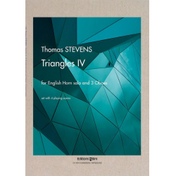 TRIANGLES 4 : FOR ENGLISH HORN AND -Thomas Stevens