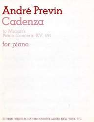 CADENZA TO MOZART'S PIANO CONCERTO -Wolfgang Amadeus Mozart