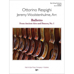 Balletto From Ancient Airs and Dances, No. 1 -Ottorino Respighi / Arr.Jeremy Woolstenhulme