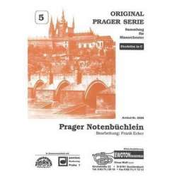 Prager Notenbüchlein - 1. Alt-Saxophon in Eb -Diverse / Arr.Frank Ecker