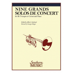 Nine (9) Grand Solos De Concert -Georges Mager / Arr.Albert J. Andraud