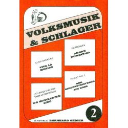 Volksmusik & Schlager Band 2 (Keyb/Akk) -Diverse