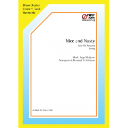 Nice and Nasty -Jiggs Whigham / Arr.Bernhard G. Hofmann