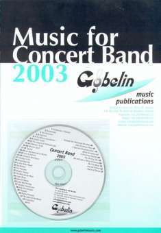 Promo Kat + CD: Gobelin - Concert Band Catalogue 2002-2003
