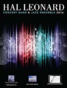 Promo CD: Hal Leonard Concert Band & Jazz Ensemble 2016 - concert