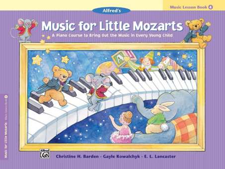 Little Mozarts Lesson Book 4