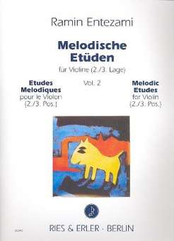 Melodische Etüden Band 2 :