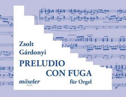 Preludio con fuga : für Orgel