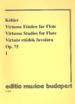Virtuose Etüden op.75 Band 1 :