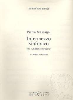 Intermezzo Sinfonico aus Cavalleria