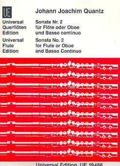 Sonate Nr.2 : für Flöte (Oboe) und Bc