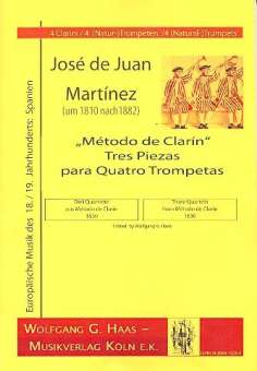 3 Quartette aus Método de Clarín :
