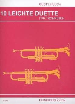 10 leichte Duette : für 2 Trompeten