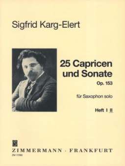 25 Capricen und Sonate op.153