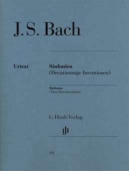 Dreistimmige Inventionen (Sinfonien) BWV787-801 :