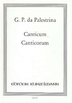 Canticum canticorum : 29 Motetten
