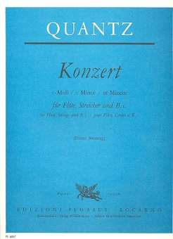 Konzert c-Moll : für Flöte, Streicher und