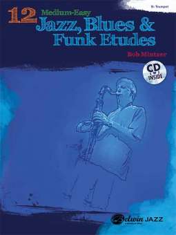 12 Medium Easy Jazz Etudes Tpt  (+CD)