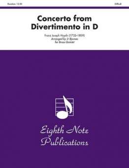 Concerto from Divertimento in D