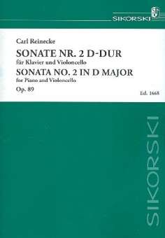 Sonate D-Dur Nr.2 op.89 : für