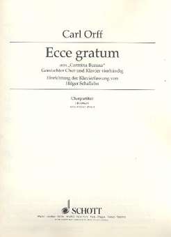 Ecce gratum aus Carmina Burana :