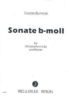 Sonate b-Moll op.68 : für Altsaxophon