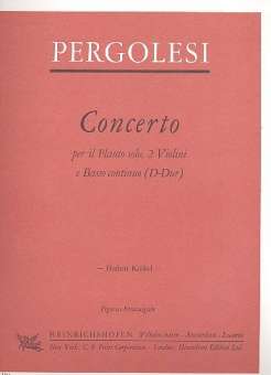 Concerto D-Dur : für Flöte, 2 Violinen