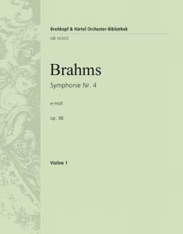 Sinfonie e-Moll Nr.4 op.98 : für Orchester