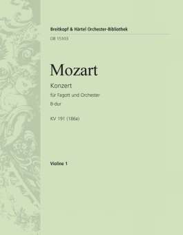 Konzert B-Dur KV191 : für Fagott