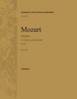 Konzert D-Dur KV218 : für Violine
