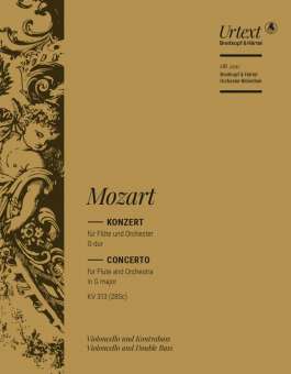 Konzert G-Dur KV313 : für Flöte