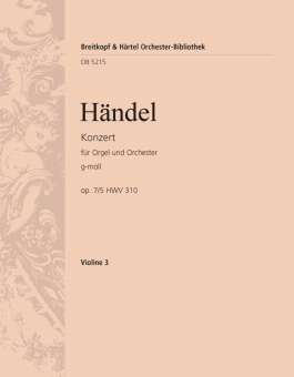 Konzert g-Moll op.7,5 HWV310 :