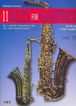 11 Duets (+CD) : für 2 gleiche Saxophone oder