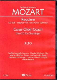 Requiem d-Moll KV626 - Chorstimme Alt :