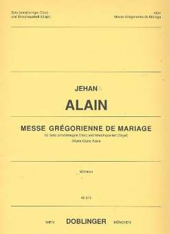 Messe gregorienne de Mariage