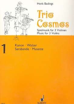 Trio Cosmos Nr. 1 (3 Violinen)