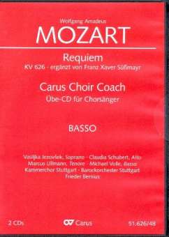 Requiem d-Moll KV626 - Chorstimme Bass :