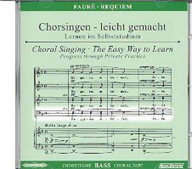 Requiem op.48 : CD Chorstimme Baß