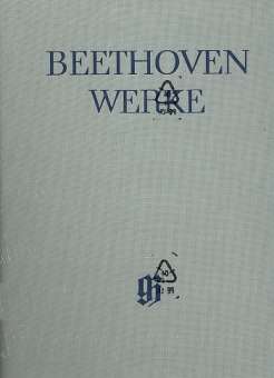 Beethoven Werke Abteilung 10 Band 3 :