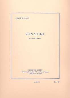 Sonatine : pour flûte et basson