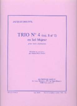 Trio sol majeur no.4 op.8,1 :