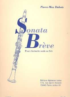 Sonata brève : pour clarinette