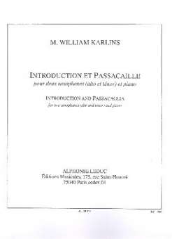 Introduction et passacaille :